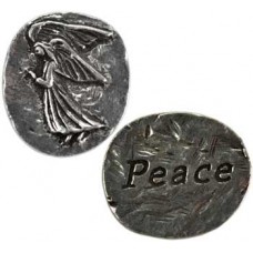 Peace Angel pocket stone