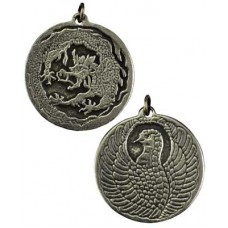 Dragon and Phoenix amulet