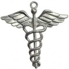 Caduceus amulet