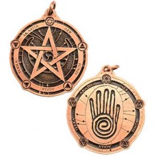 Protection Pectoral talisman  copper color