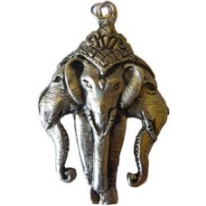 3 Headed Ganesha amulet