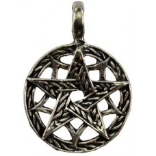 Knot Work Pentagram amulet