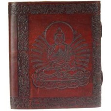 Buddha leather w/ latch 4 1/2