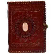 Stone Embossed leather w/ latch