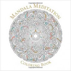 Mandala meditation coloring book