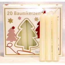 Ivory Chime Candle 20 pack