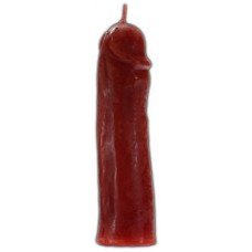 Red Male Genital candle