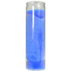 Light Blue 7-day jar candle