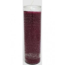 Purple 7-day jar candle