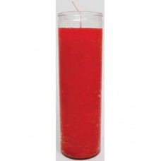 Red 7-day jar candle