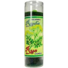 Rue green aromatic jar candle