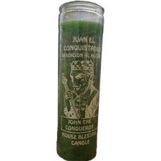 John Conqueror Green 7 Day jar candle