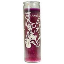 Law Stay Away 7 Day jar candle