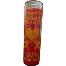 Love Spell Red 7 Day jar candle