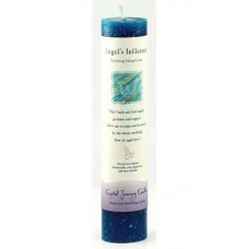 Angels Influence Reiki Charged Pillar candle