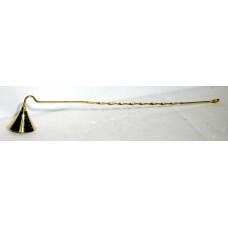 Spiral Handle Brass candle snuffer