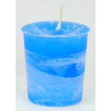 Ascended Masters & Guides Herbal votive - light blue
