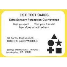 ESP Test Cards (50 Cards) by International Imports