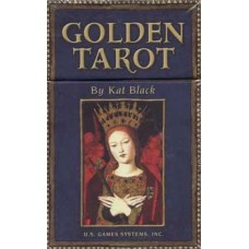 Golden Tarot deck and book by Kat Black
