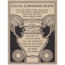 Prayer for Clear Communication poster