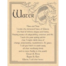 Water Evocation poster