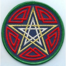 Celtic Pentagram patch 3