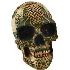 Green Celtic Skull  bank