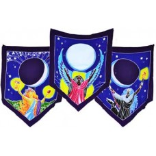 Triple Moon Goddess Prayer Flags 60