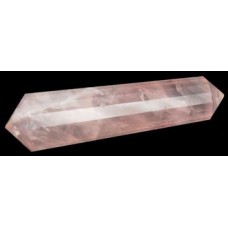 Double Terminated Rose Quartz Point  2