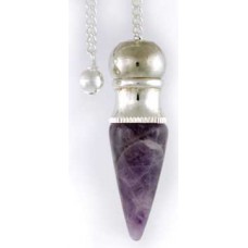 Amethyst Chambered pendulum