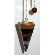 Multi Layer Gemstone pendulum