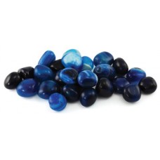 1 lb Blue Onyx tumbled stones