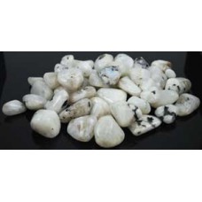 1 lb Rainbow Moonstone tumbled stones