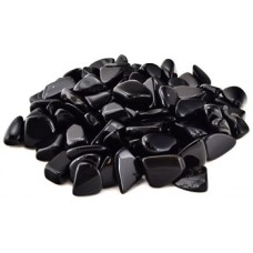 1 lb Black Obsidian tumbled stones