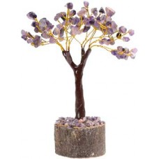 Amethyst gemstone tree 100 beads