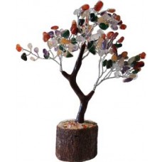 Mixed Agate Gemstone Tree