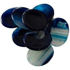 Blue Onyx worry stone