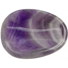 Chevron Amethyst Worry stone