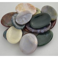 Jasper Worry stone - various Colors & Patterns