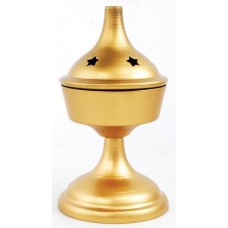 Cast Iron Brass colored cone burner