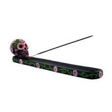 Black/ Pink Skull ash holder