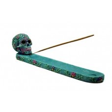 Aqua/ Pink Skull ash holder