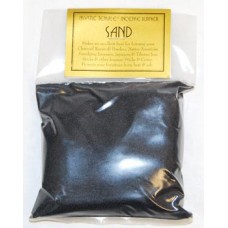 1 Lb Black incense burner sand