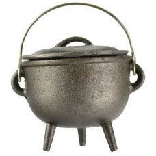 Plain cast iron cauldron 4