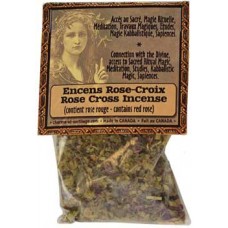Rose Cross resin/ herb incense