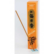 Amber morning star stick incense & holder 50 pack