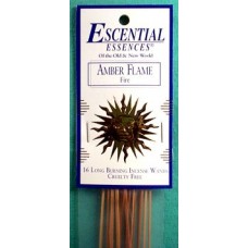 Amber Flame escential essences incense sticks 16 pack