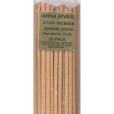 Sandalwood anna riva incense stick 22 pack