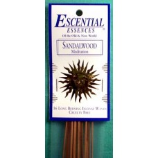 Sandalwood escential essences incense sticks 16 pack
