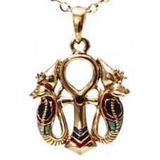 Serpent Ankh  necklace